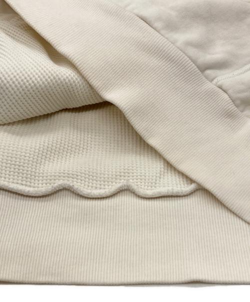 Dude Ranch（デュードランチ）Dude Ranch (デュードランチ) ジップスウェット ホワイト サイズ:Lの古着・服飾アイテム