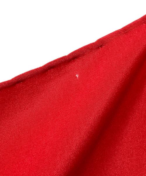 CHANEL（シャネル）CHANEL (シャネル) マドモアゼル マトラッセ柄 シルクスカーフ レッド サイズ:下記参照の古着・服飾アイテム