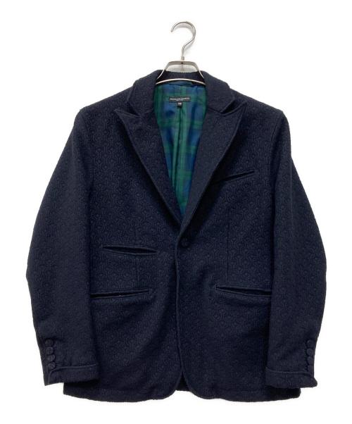 Engineered Garments（エンジニアド ガーメンツ）Engineered Garments (エンジニアド ガーメンツ) エンボス加工1Bジャケット ネイビー サイズ:XSの古着・服飾アイテム