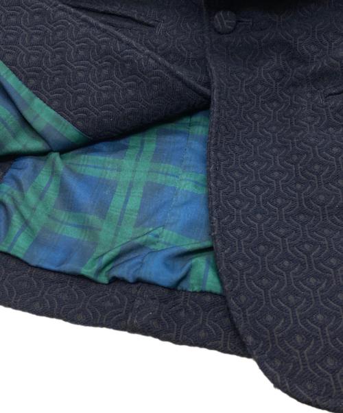 Engineered Garments（エンジニアド ガーメンツ）Engineered Garments (エンジニアド ガーメンツ) エンボス加工1Bジャケット ネイビー サイズ:XSの古着・服飾アイテム