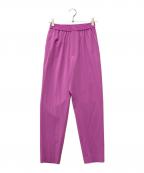 HYKEハイク）の古着「STRETCH TAPERED PANTS」｜ピンク