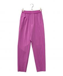 HYKE（ハイク）の古着「STRETCH TAPERED PANTS」｜ピンク
