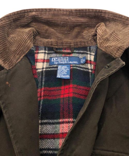 POLO RALPH LAUREN（ポロ・ラルフローレン）POLO RALPH LAUREN (ポロ・ラルフローレン) ハンティングジャケット ブラウン サイズ:SIZE Sの古着・服飾アイテム