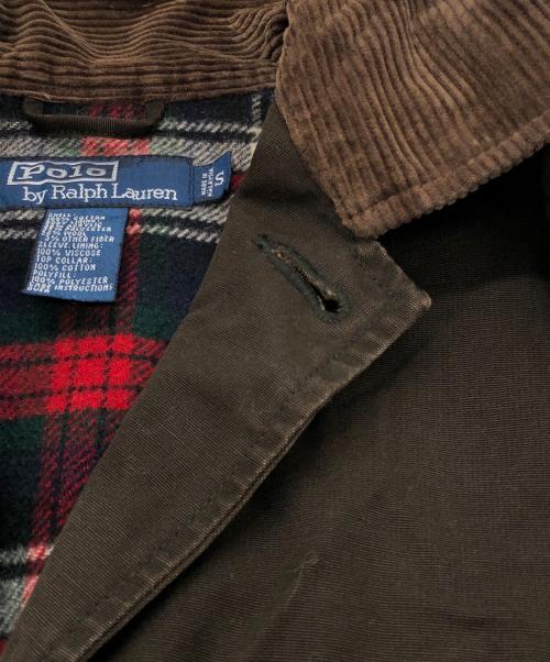 POLO RALPH LAUREN（ポロ・ラルフローレン）POLO RALPH LAUREN (ポロ・ラルフローレン) ハンティングジャケット ブラウン サイズ:SIZE Sの古着・服飾アイテム