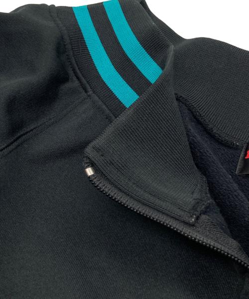 Hysteric Glamour（ヒステリックグラマー）Hysteric Glamour (ヒステリックグラマー) トラックジャケット ブラック×ブルー サイズ:FREEの古着・服飾アイテム