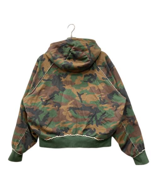 JOURNAL STANDARD（ジャーナルスタンダード）JOURNAL STANDARD (ジャーナルスタンダード) ラウンド スリーブ フーディ ブラウン サイズ:Mの古着・服飾アイテム