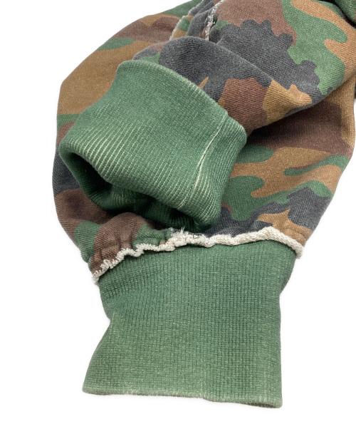 JOURNAL STANDARD（ジャーナルスタンダード）JOURNAL STANDARD (ジャーナルスタンダード) ラウンド スリーブ フーディ ブラウン サイズ:Mの古着・服飾アイテム