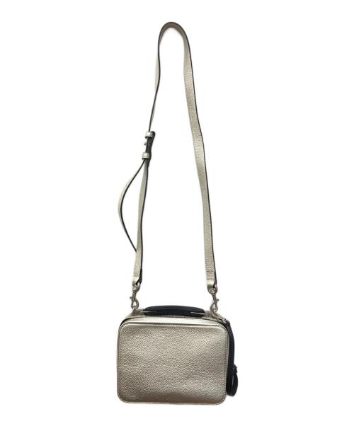 MARC JACOBS（マークジェイコブス）MARC JACOBS (マークジェイコブス) THE BOX 20 ショルダーバッグ シルバー サイズ:下記参照の古着・服飾アイテム