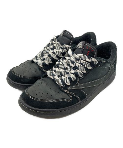 NIKE（ナイキ）NIKE (ナイキ) Travis Scott (トラヴィススコット) Air Jordan1 Low OG SP ブラック サイズ:27cmの古着・服飾アイテム