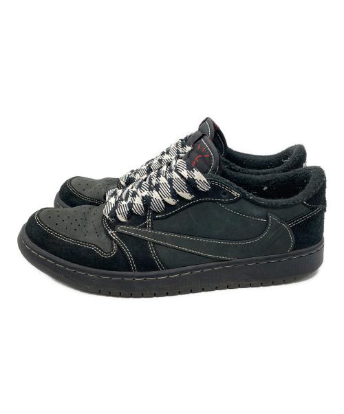 NIKE（ナイキ）NIKE (ナイキ) Travis Scott (トラヴィススコット) Air Jordan1 Low OG SP ブラック サイズ:27cmの古着・服飾アイテム
