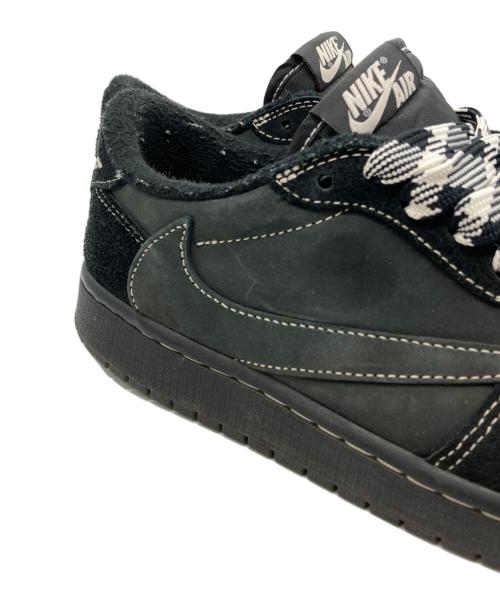 NIKE（ナイキ）NIKE (ナイキ) Travis Scott (トラヴィススコット) Air Jordan1 Low OG SP ブラック サイズ:27cmの古着・服飾アイテム