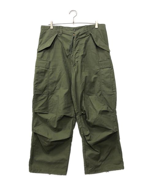 US ARMY（ユーエスアーミー）US ARMY (ユーエスアーミー) M-65 フィールドパンツ カーキ サイズ:M-LONGの古着・服飾アイテム