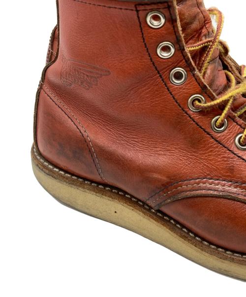 RED WING（レッドウィング）RED WING (レッドウィング) 6インチクラシックモックトゥワークブーツ ブラウン サイズ:24.5cmの古着・服飾アイテム