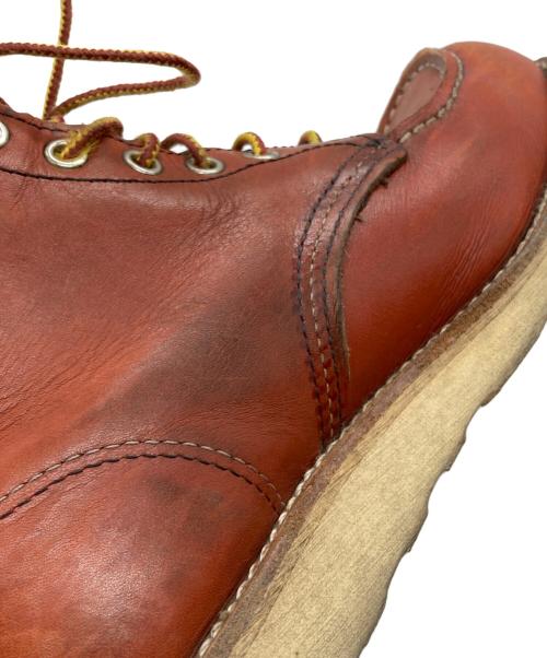 RED WING（レッドウィング）RED WING (レッドウィング) 6インチクラシックモックトゥワークブーツ ブラウン サイズ:24.5cmの古着・服飾アイテム