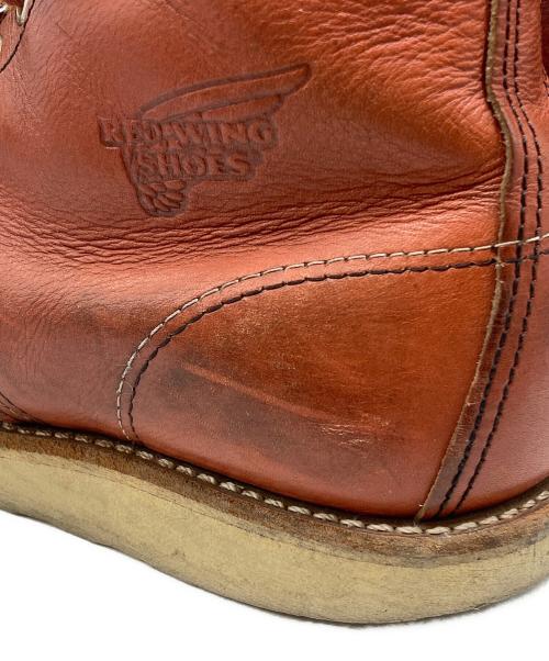 RED WING（レッドウィング）RED WING (レッドウィング) 6インチクラシックモックトゥワークブーツ ブラウン サイズ:24.5cmの古着・服飾アイテム