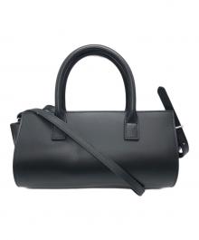 willfully（ウィルフリー）の古着「cylinder real leather mulch bag」｜ブラック