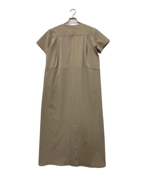 O wau no（オアーノ）O wau no (オアーノ) ハーフジップワンピース グリーン サイズ:T（Tall）の古着・服飾アイテム