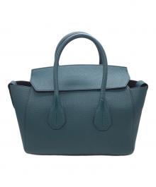 BALLY（バリー）の古着「SOMMET スモールハンドバッグ」｜グリーン