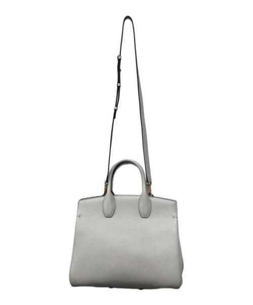 Salvatore Ferragamo（サルヴァトーレ フェラガモ）Salvatore Ferragamo (サルヴァトーレ フェラガモ) ガンチーニ スタジオバッグ ホワイト サイズ:下記参照の古着・服飾アイテム