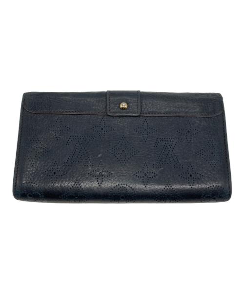 LOUIS VUITTON（ルイ ヴィトン）LOUIS VUITTON (ルイ ヴィトン) マヒナ ポルトフォイユ・イリス ブラック サイズ:下記参照の古着・服飾アイテム