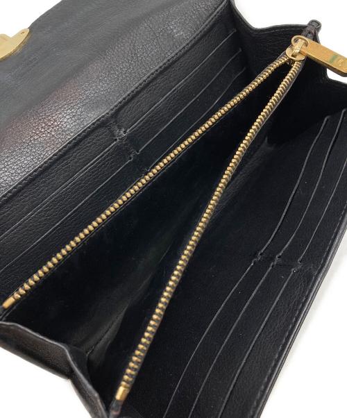 LOUIS VUITTON（ルイ ヴィトン）LOUIS VUITTON (ルイ ヴィトン) マヒナ ポルトフォイユ・イリス ブラック サイズ:下記参照の古着・服飾アイテム