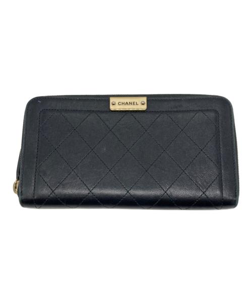 CHANEL（シャネル）CHANEL (シャネル) ラウンドジップウォレット サイズ:下記参照の古着・服飾アイテム