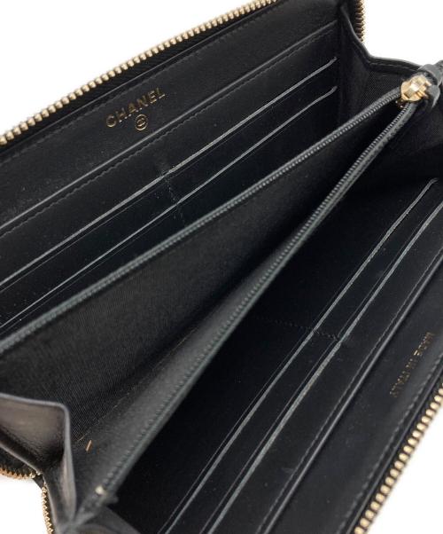 CHANEL（シャネル）CHANEL (シャネル) ラウンドジップウォレット サイズ:下記参照の古着・服飾アイテム