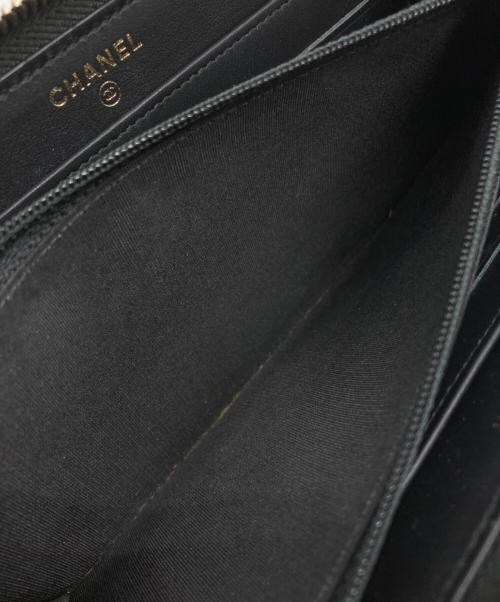 CHANEL（シャネル）CHANEL (シャネル) ラウンドジップウォレット サイズ:下記参照の古着・服飾アイテム