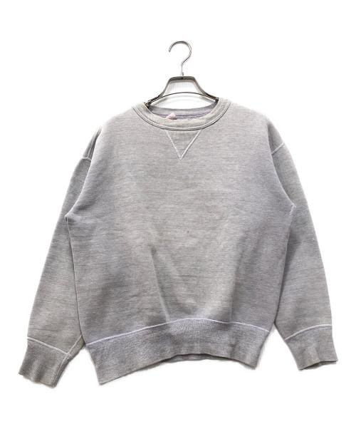 RUSSELL ATHLETIC（ラッセルアスレチック）RUSSELL ATHLETIC (ラッセルアスレチック) 前Vブランクスウェット グレー サイズ:Mの古着・服飾アイテム