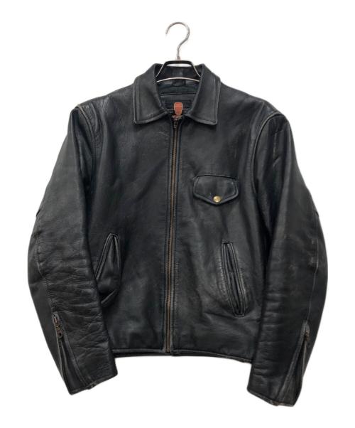 CUIRS LONDON（キュイーロンドン）cuirs london (キュイーロンドン) レザージャケット ブラック サイズ:下記参照の古着・服飾アイテム