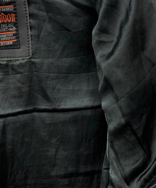CUIRS LONDON（キュイーロンドン）cuirs london (キュイーロンドン) レザージャケット ブラック サイズ:下記参照の古着・服飾アイテム