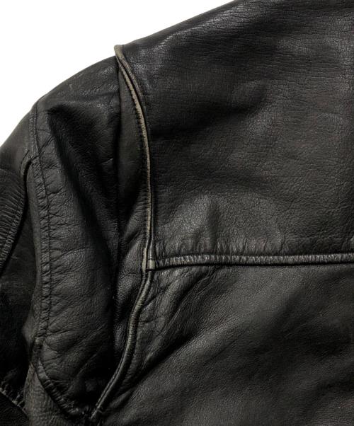 CUIRS LONDON（キュイーロンドン）cuirs london (キュイーロンドン) レザージャケット ブラック サイズ:下記参照の古着・服飾アイテム