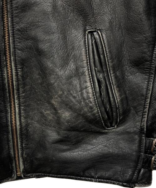 CUIRS LONDON（キュイーロンドン）cuirs london (キュイーロンドン) レザージャケット ブラック サイズ:下記参照の古着・服飾アイテム