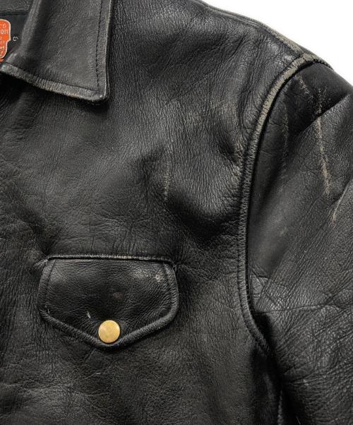 CUIRS LONDON（キュイーロンドン）cuirs london (キュイーロンドン) レザージャケット ブラック サイズ:下記参照の古着・服飾アイテム
