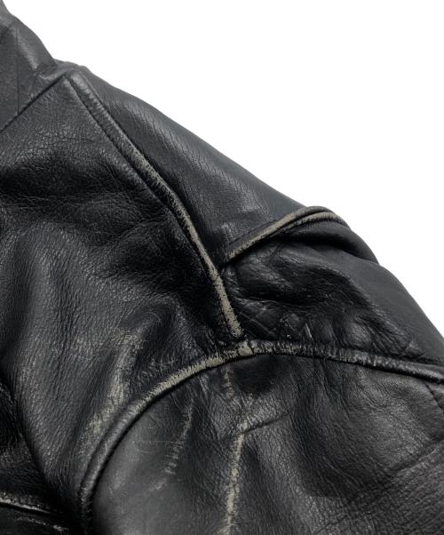 CUIRS LONDON（キュイーロンドン）cuirs london (キュイーロンドン) レザージャケット ブラック サイズ:下記参照の古着・服飾アイテム