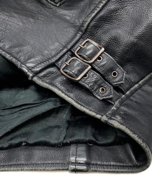 CUIRS LONDON（キュイーロンドン）cuirs london (キュイーロンドン) レザージャケット ブラック サイズ:下記参照の古着・服飾アイテム