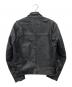 cuirs london (キュイーロンドン) レザージャケット ブラック サイズ:下記参照：10000円