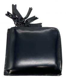COMME des GARCONS（コムデギャルソン）の古着「ジッパー メドレー L字ジップミニウォレット」｜ブラック