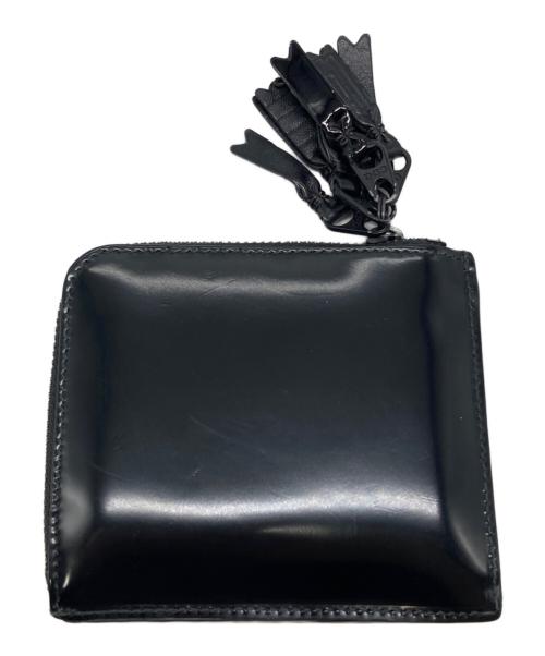 COMME des GARCONS（コムデギャルソン）COMME des GARCONS (コムデギャルソン) ジッパー メドレー L字ジップミニウォレット ブラック サイズ:下記参照の古着・服飾アイテム