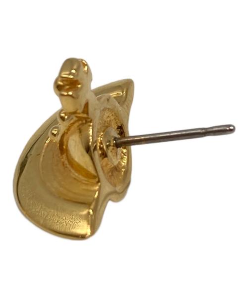 Vivienne Westwood（ヴィヴィアンウエストウッド）Vivienne Westwood (ヴィヴィアンウエストウッド) ソリッドオーブピアス ゴールド サイズ:下記参照の古着・服飾アイテム