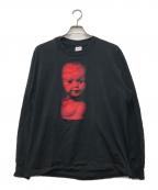 90'S THE SUNDAYS90年代ザサンデイズ）の古着「バンド ロングスリーブカットソー」｜ブラック