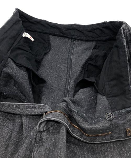 nanamica（ナナミカ）nanamica (ナナミカ) Wide Denim Pants ブラック サイズ:34の古着・服飾アイテム