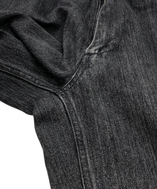 nanamica（ナナミカ）nanamica (ナナミカ) Wide Denim Pants ブラック サイズ:34の古着・服飾アイテム