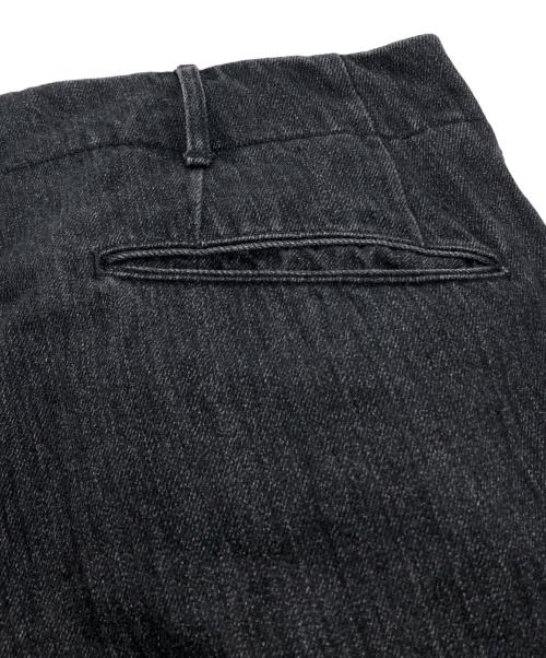 nanamica（ナナミカ）nanamica (ナナミカ) Wide Denim Pants ブラック サイズ:34の古着・服飾アイテム