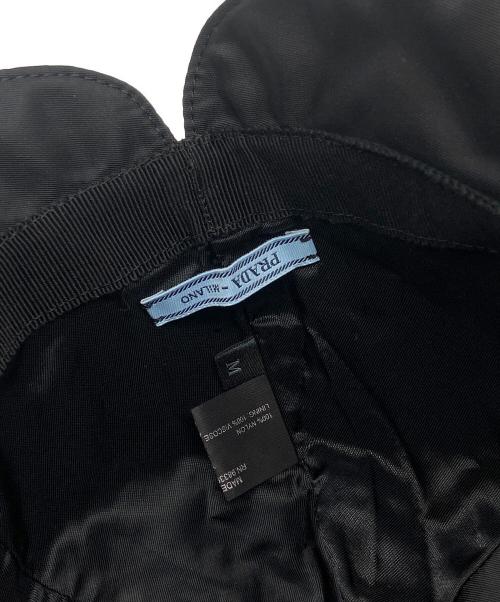 PRADA（プラダ）PRADA (プラダ) ナイロンバケットハット ブラック サイズ:下記参照の古着・服飾アイテム
