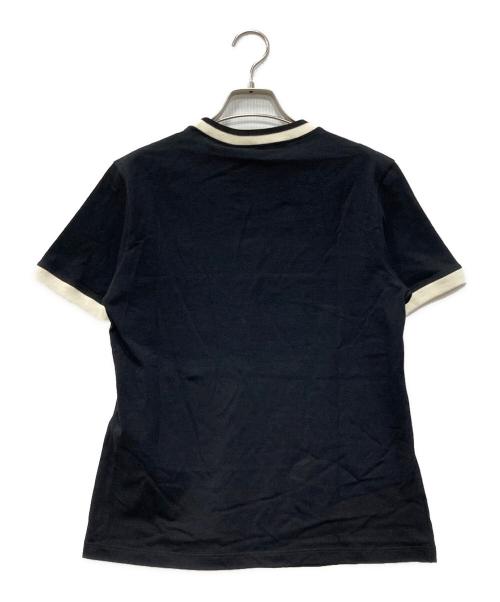 GUCCI（グッチ）GUCCI (グッチ) エンブロイダリー コットンジャージー Tシャツ ブラック サイズ:L 未使用品の古着・服飾アイテム
