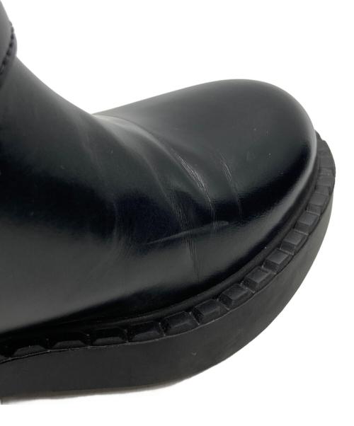 PRADA（プラダ）PRADA (プラダ) リナイロンベルテッドコンバットブーツ ブラック サイズ:36の古着・服飾アイテム