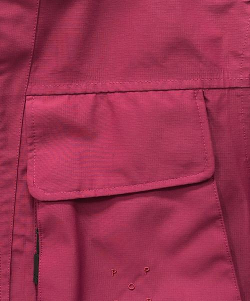 POP TRADING COMPANY（ポップトレーディングカンパニー）POP TRADING COMPANY (ポップトレーディングカンパニー) BIG POCKET JACKET RASPBERRY パープル サイズ:Mの古着・服飾アイテム