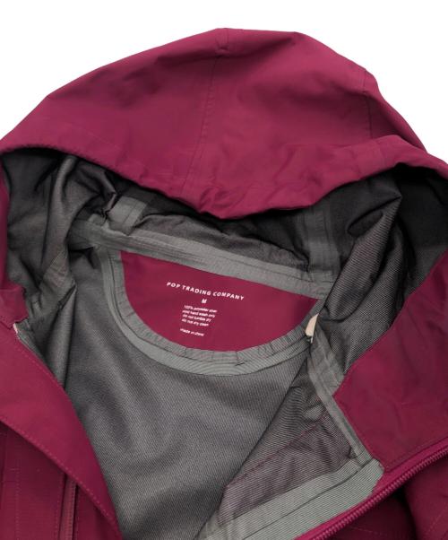 POP TRADING COMPANY（ポップトレーディングカンパニー）POP TRADING COMPANY (ポップトレーディングカンパニー) BIG POCKET JACKET RASPBERRY パープル サイズ:Mの古着・服飾アイテム