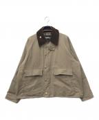 Barbour×FREAK'S STOREバブアー×フリークスストア）の古着「BORROWDALE ショートブルゾンジャケット」｜カーキ